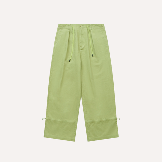Men's Spring Summer Twill Laser Wide Loose Cargo Pants