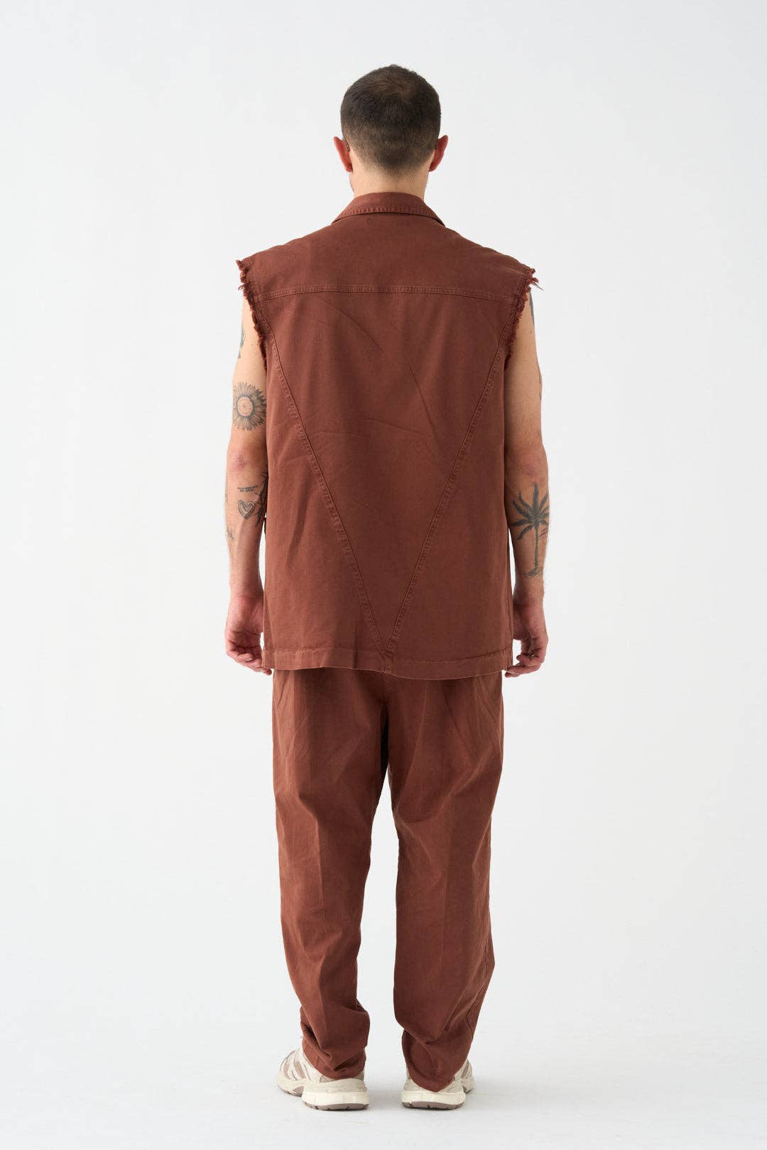 Brown vest