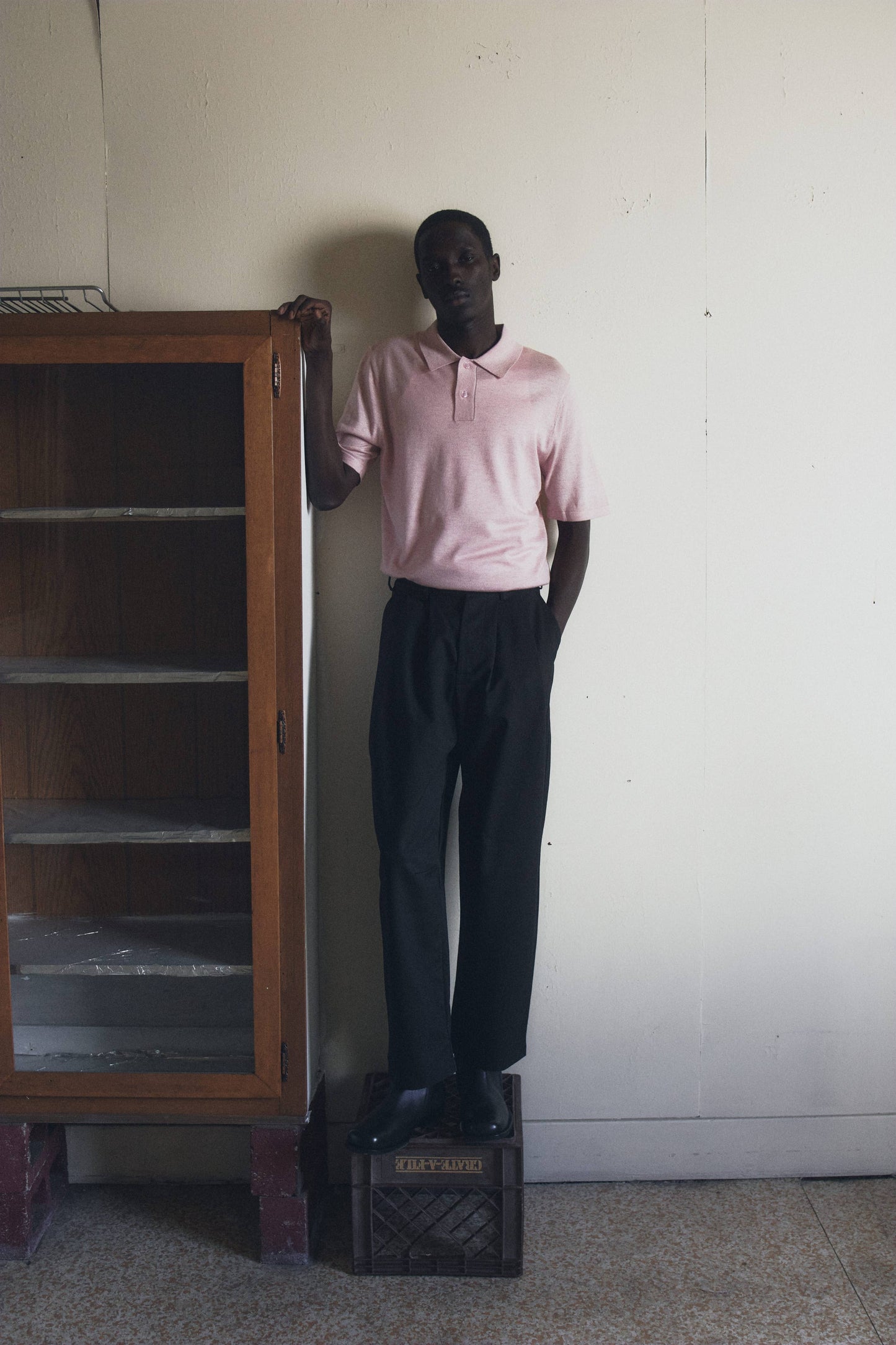 The George Top | Short Sleeve Knit Polo