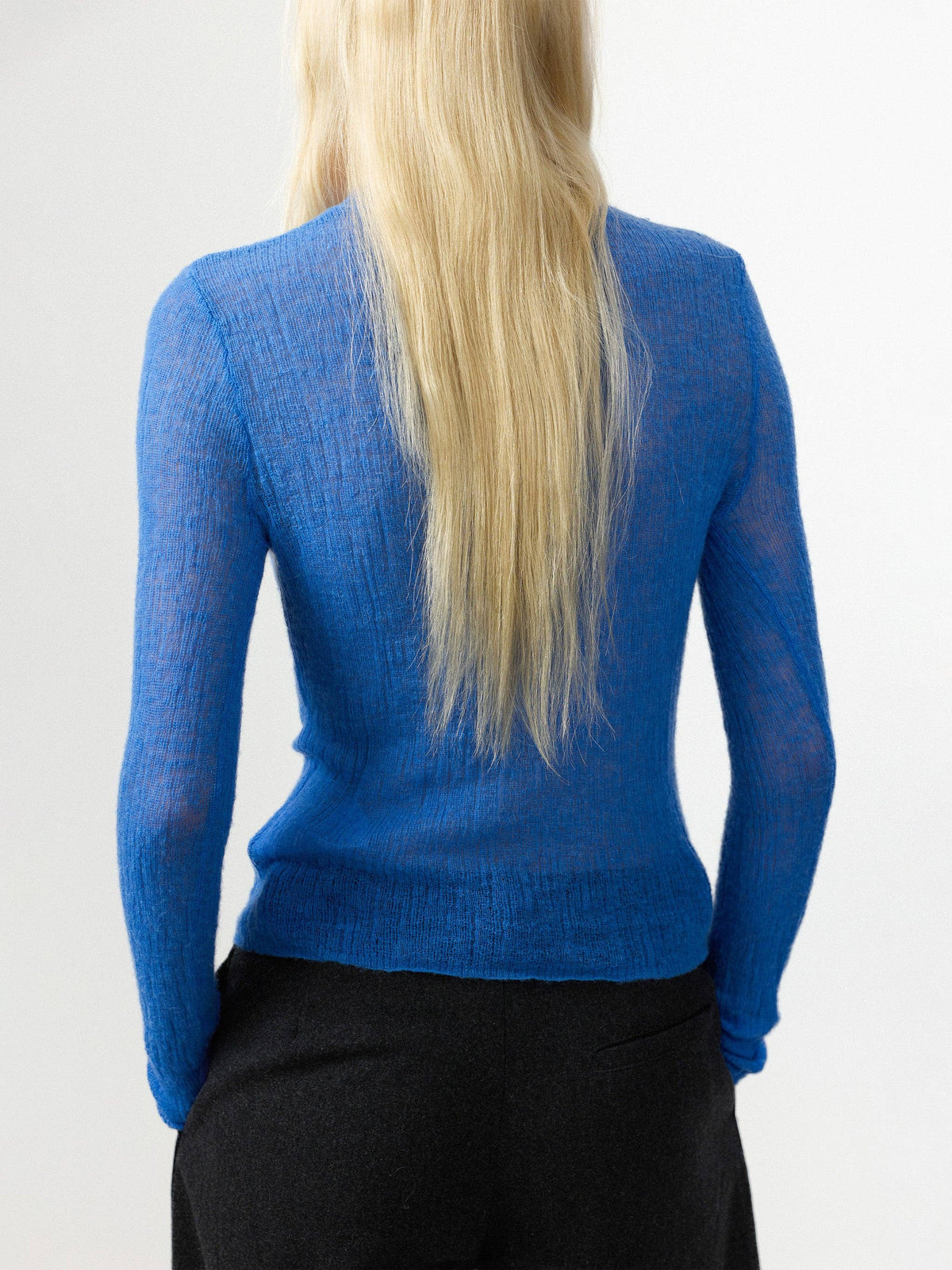 CUBIC Alpaca Blend Crew Neck Sweater
