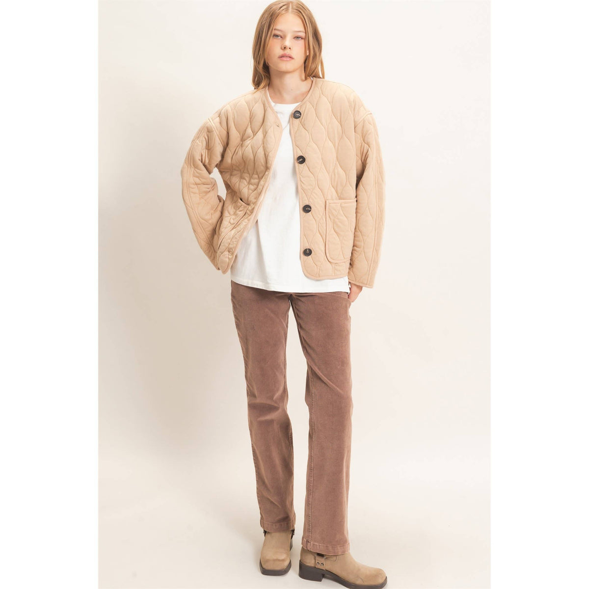 Diamond Quilted Jacket