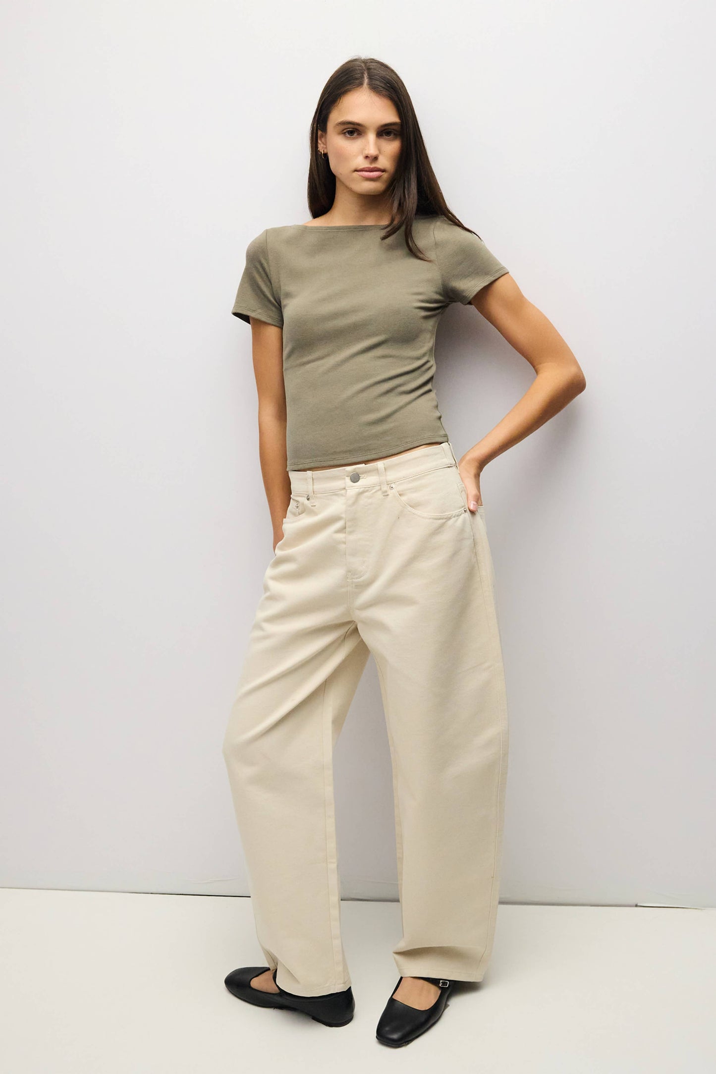 The Breanna Top | Wide Neck Soft Knit Top