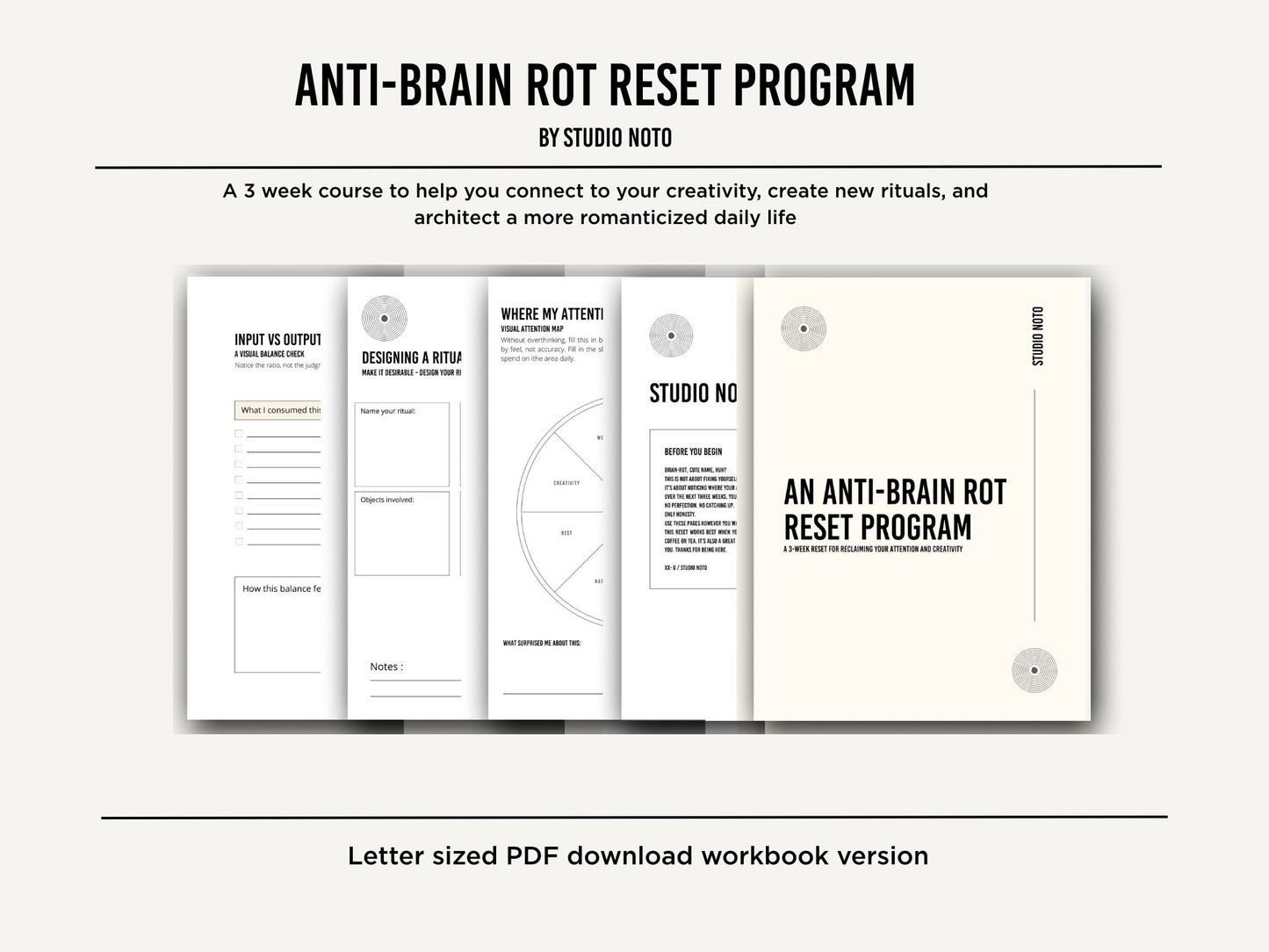 Anti-Brain Rot Reset Course