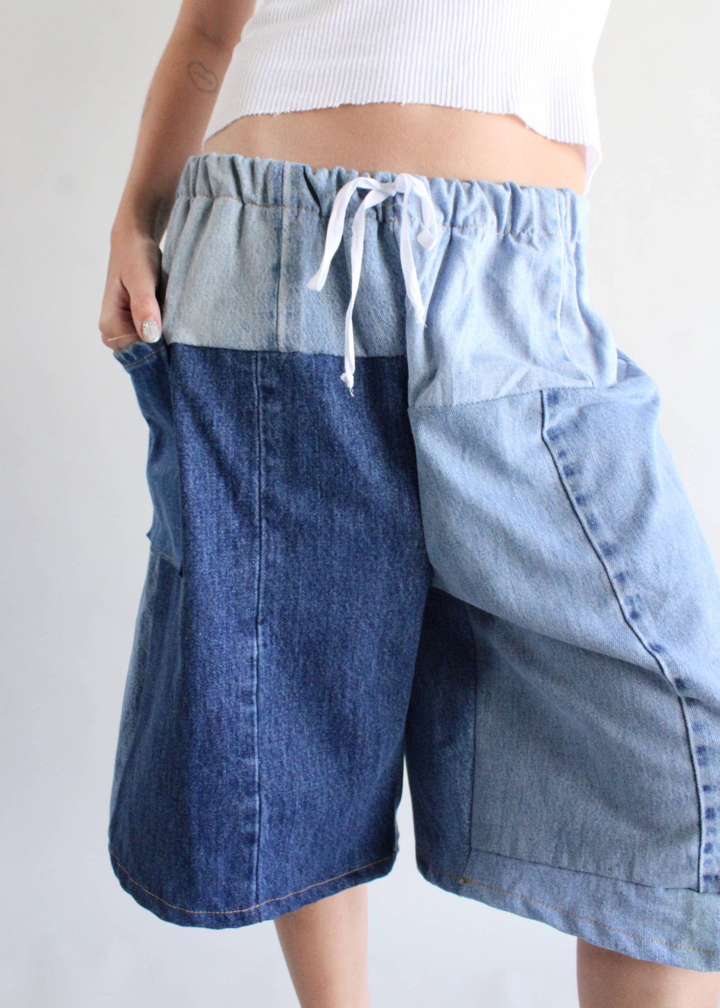 Eco-Denim Wide Leg Jort Bundle