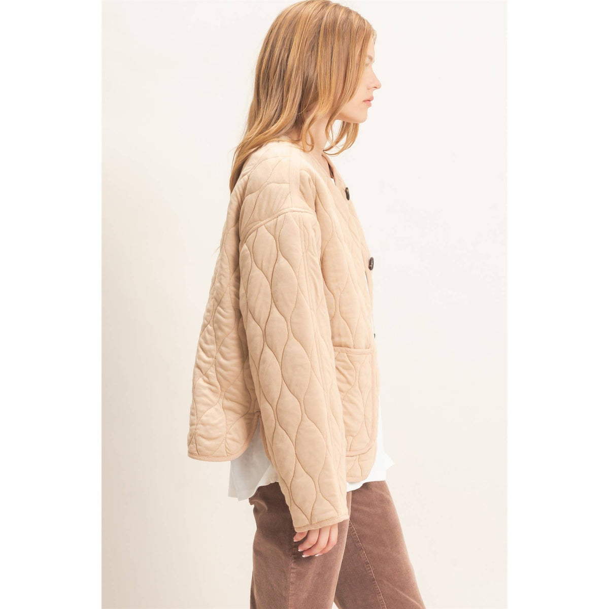 Diamond Quilted Jacket