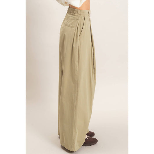 High-Waist Wide-Leg Pants