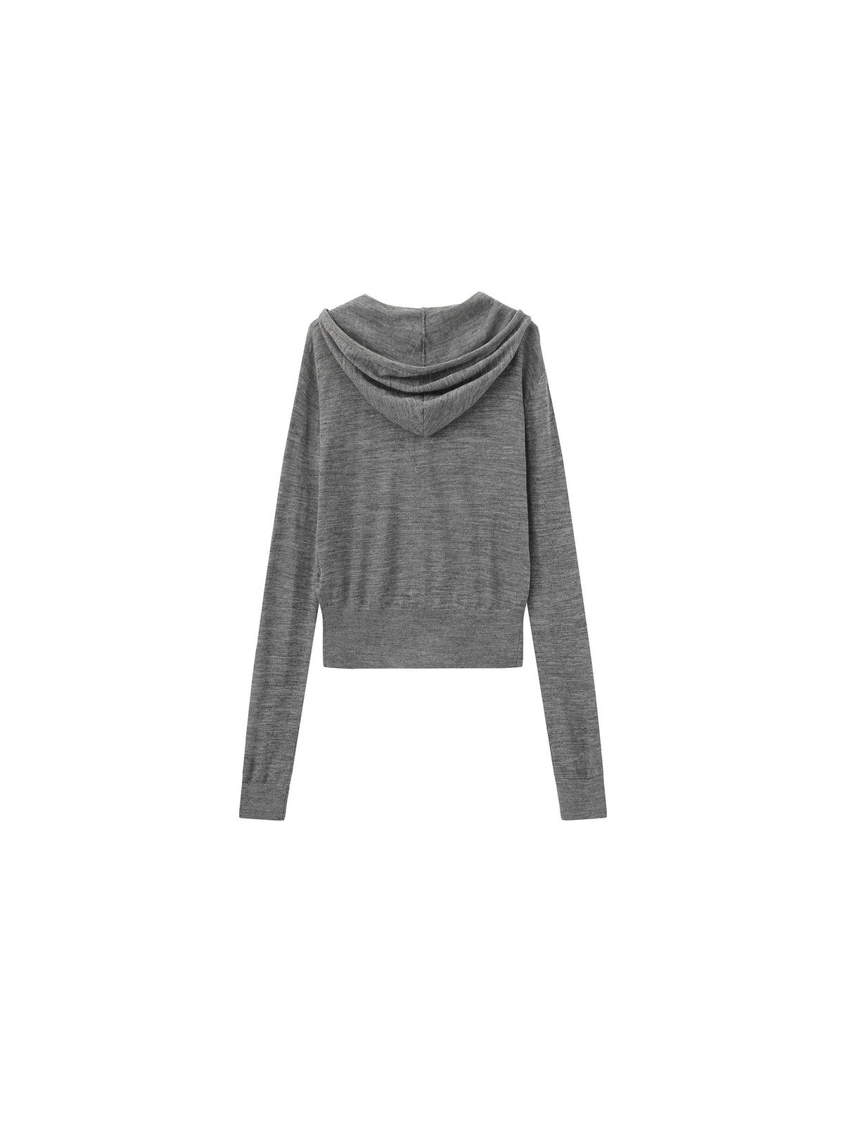 CUBIC Wool Zip-Up Hoodie