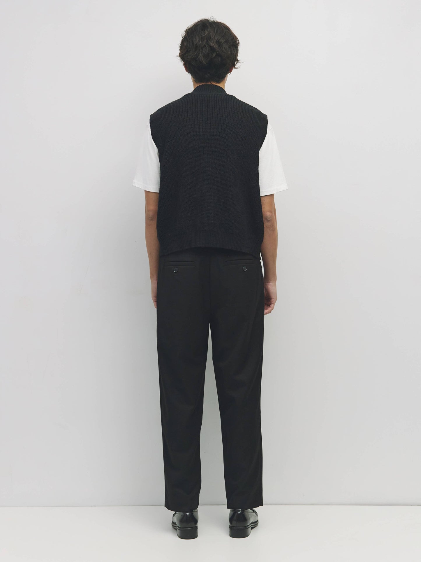 The Dion Vest | Zip-Up Knit Vest