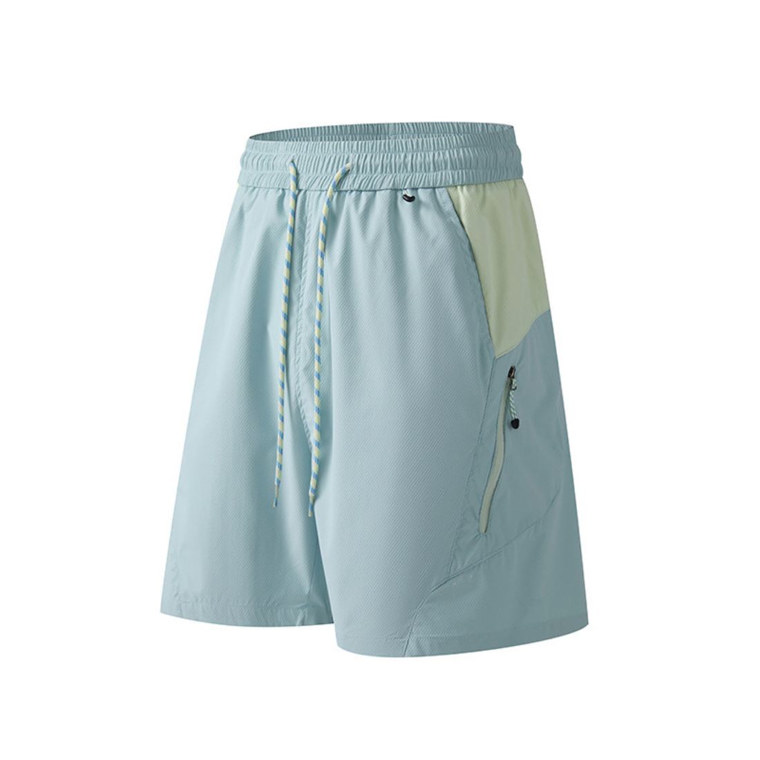 Unisex Outdoor Water-Resistant Colorblock 5" Beach Shorts