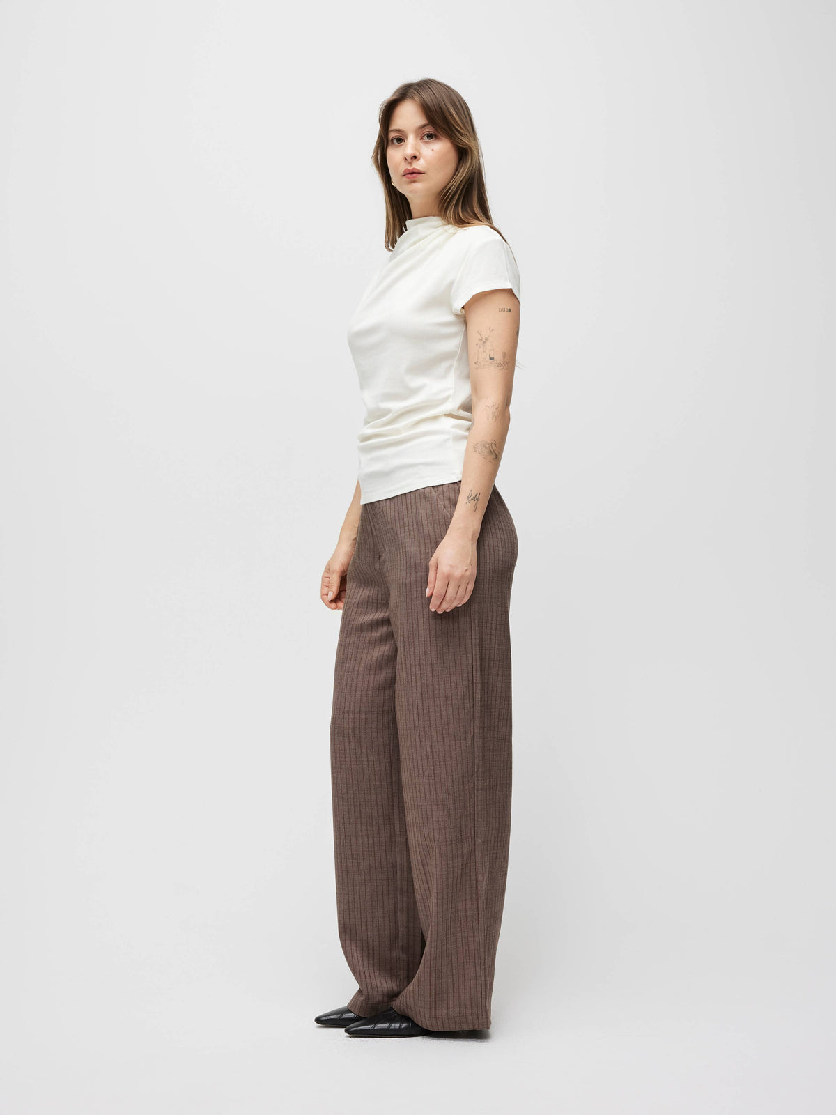The Marissa Top | Cap Sleeve Mock Cowl Neck Top