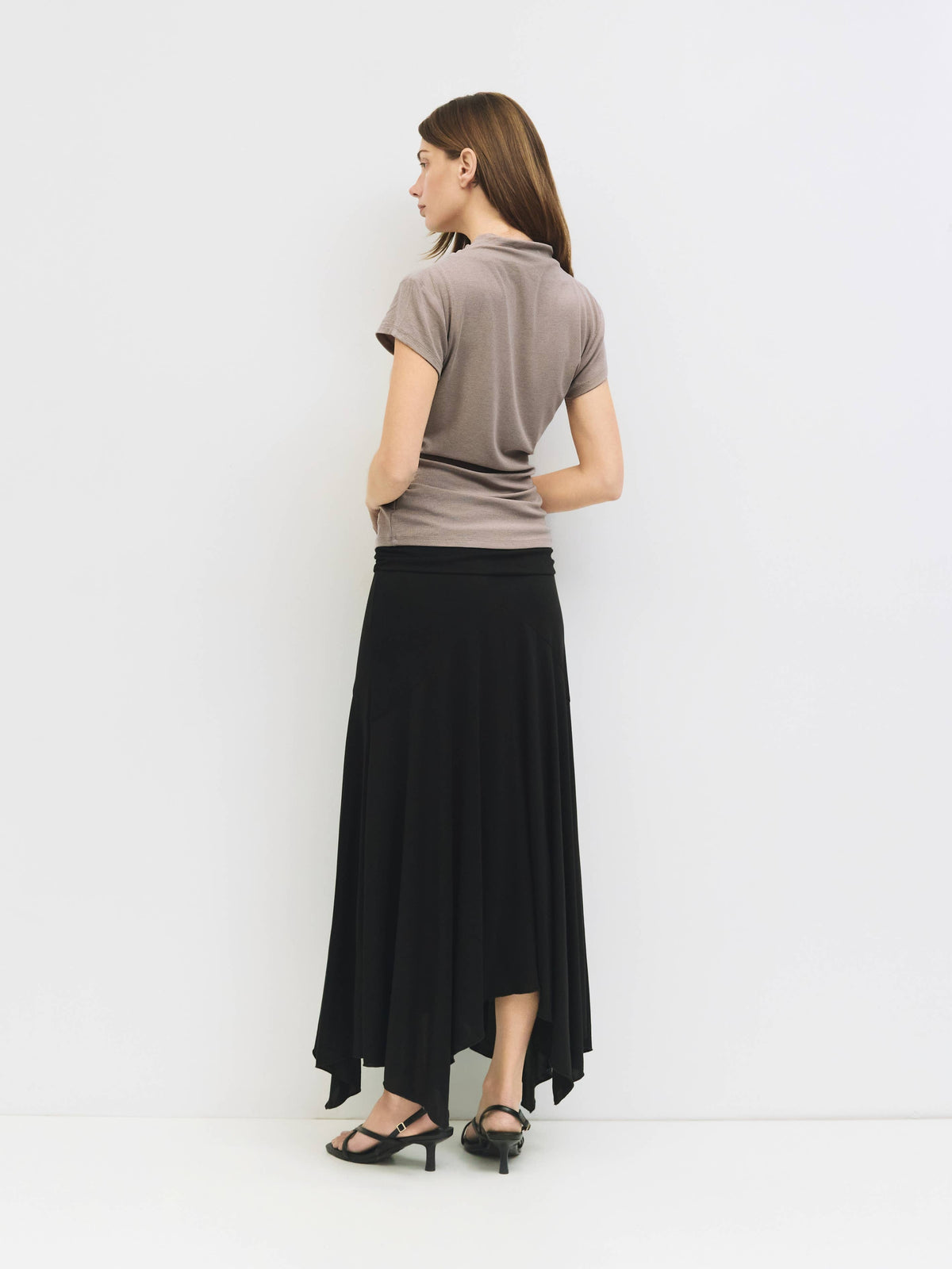 The Marissa Top | Cap Sleeve Mock Cowl Neck Top
