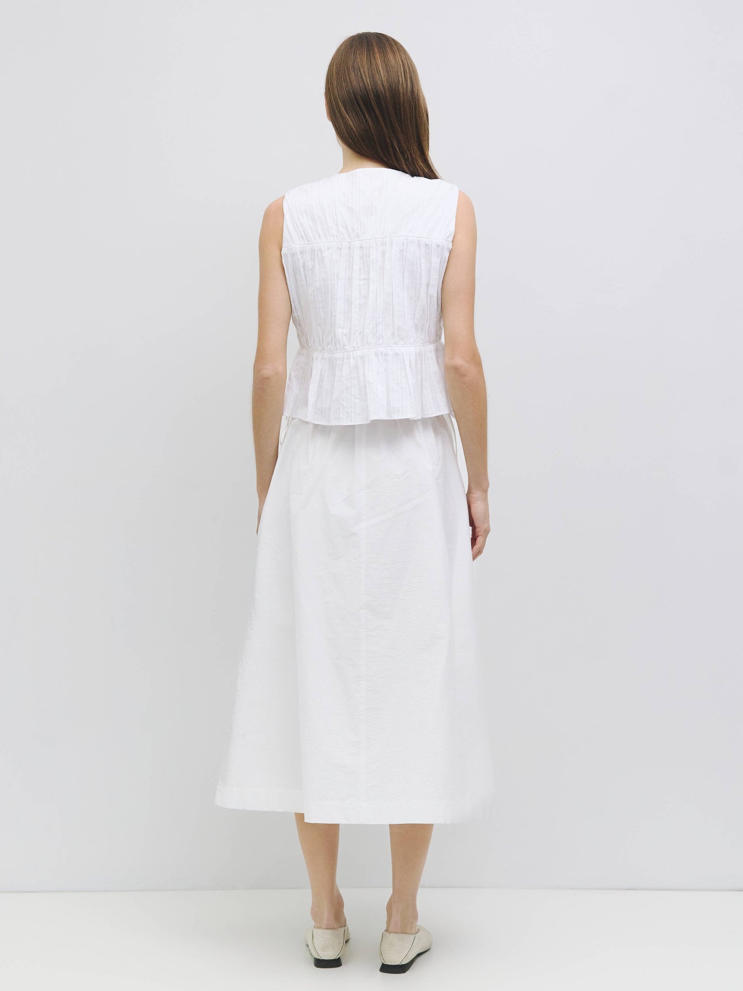 The Dunst Top | Ruche Tie-Front Top
