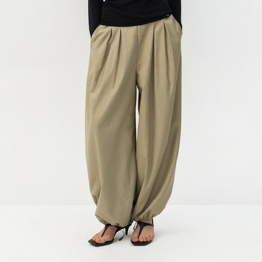 CUBIC Pleated Balloon Pants