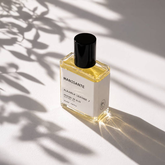 Alajuela Leather / Perfume Oil, exotic tropical fragrance