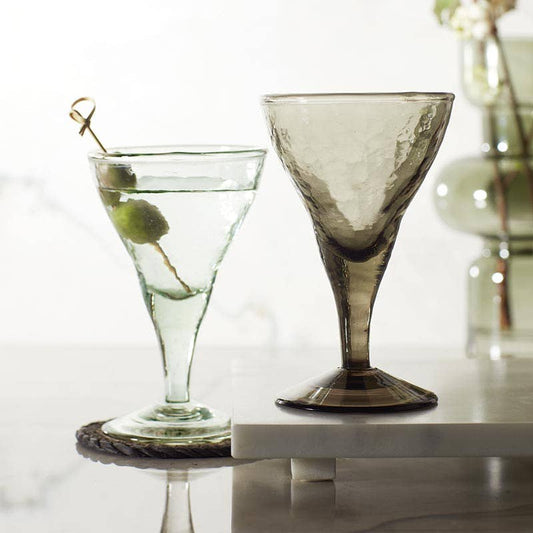 Glass Goblet - Moss