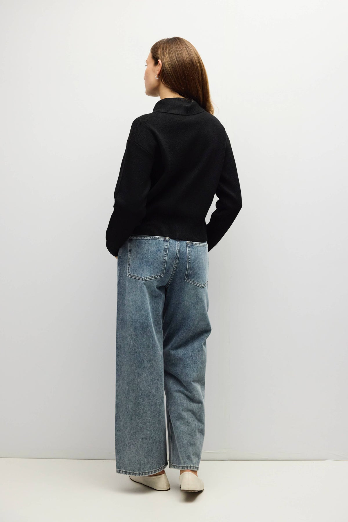 The Olivia Cardigan | Turtleneck Cardigan