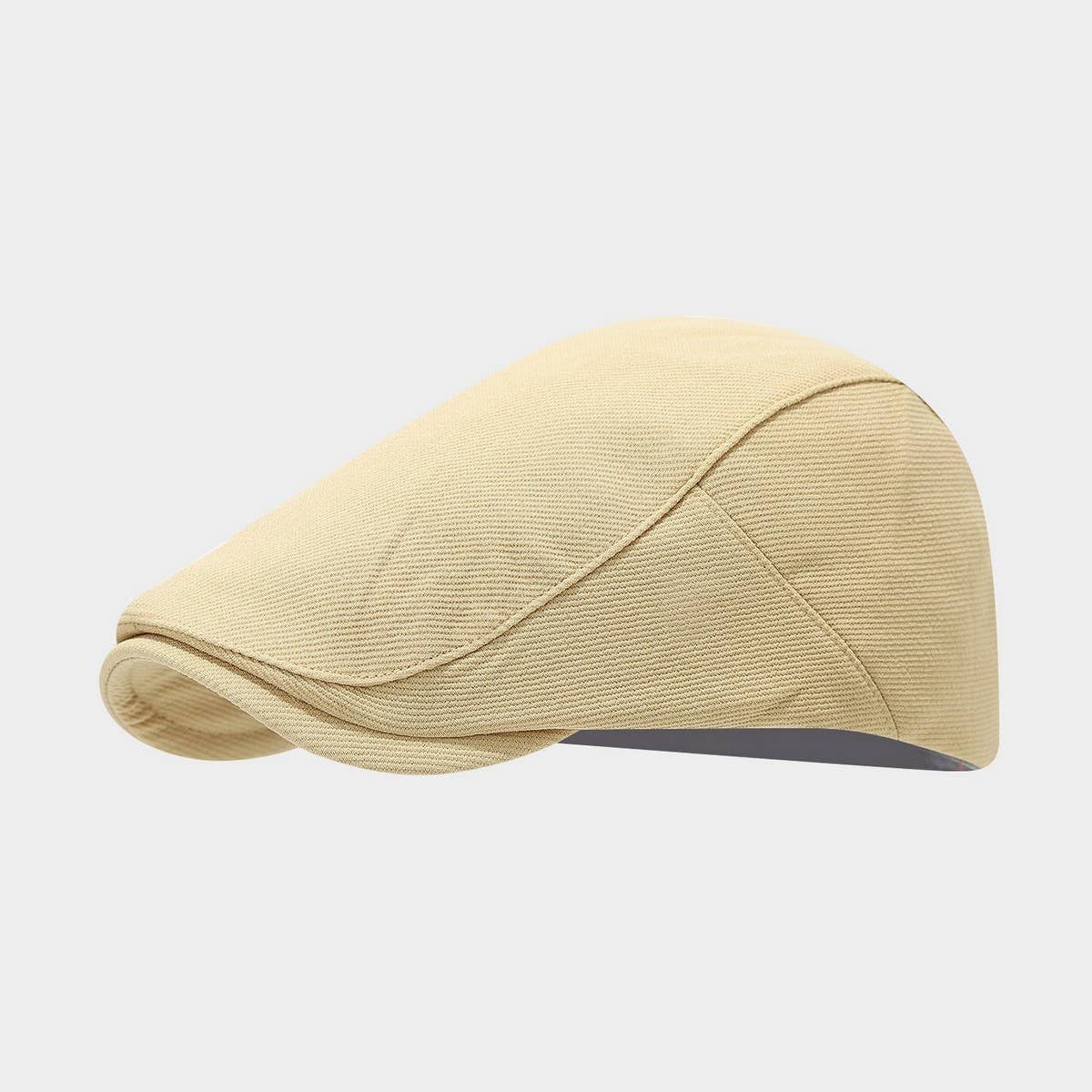 Vintage Solid Beret Newsboy Painter Cap_CWAH04629