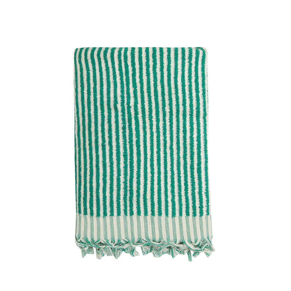 Stripe Handloom Bath Turkish Towels Vintage Bohemian Look