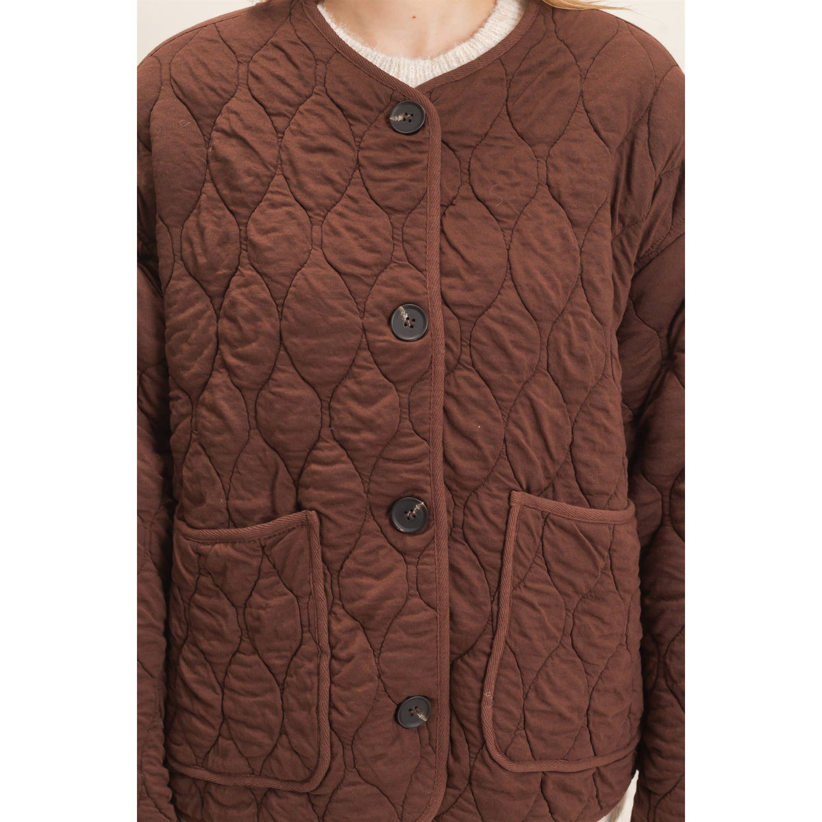Diamond Quilted Jacket