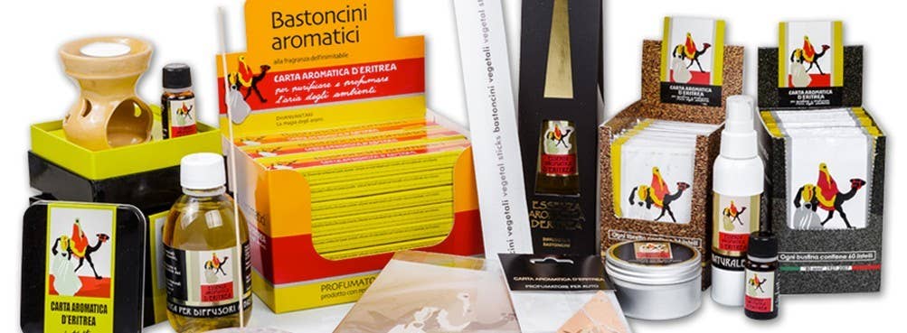 Carta Aromatica d’Eritrea Incense Paper Booklets