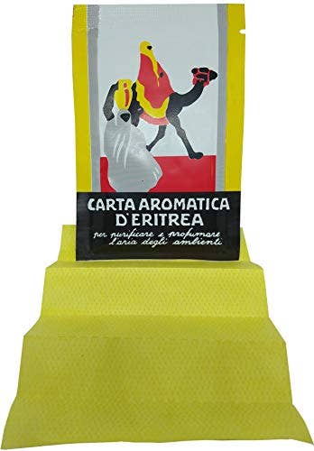 Carta Aromatica d’Eritrea Incense Paper Booklets