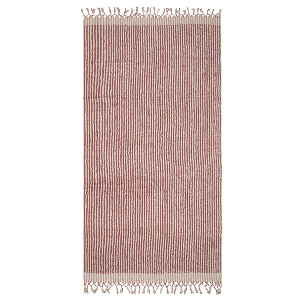 Stripe Handloom Bath Turkish Towels Vintage Bohemian Look