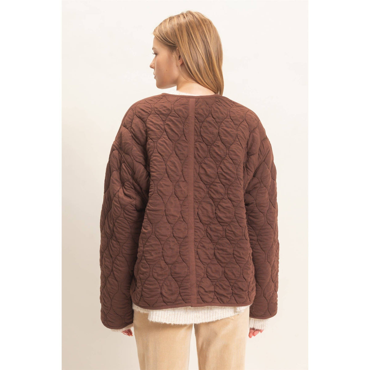 Diamond Quilted Jacket