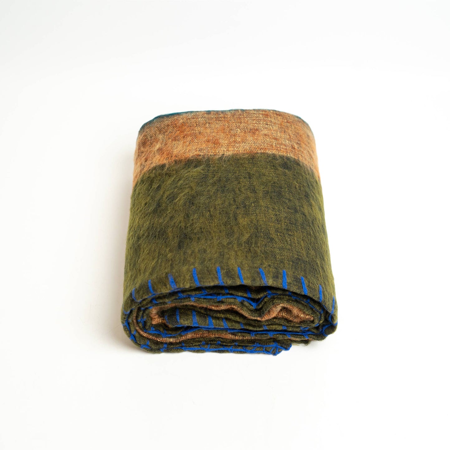 Extra Soft Yak wool Travel Throw Blanket  46"x90" Handmade