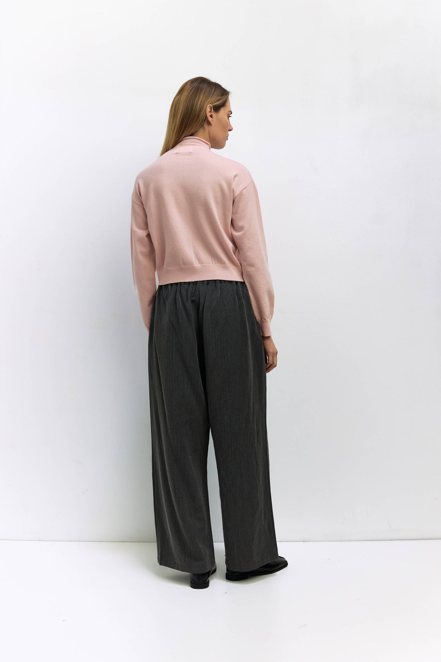 The Brooks Cardigan | High Neck Cardigan