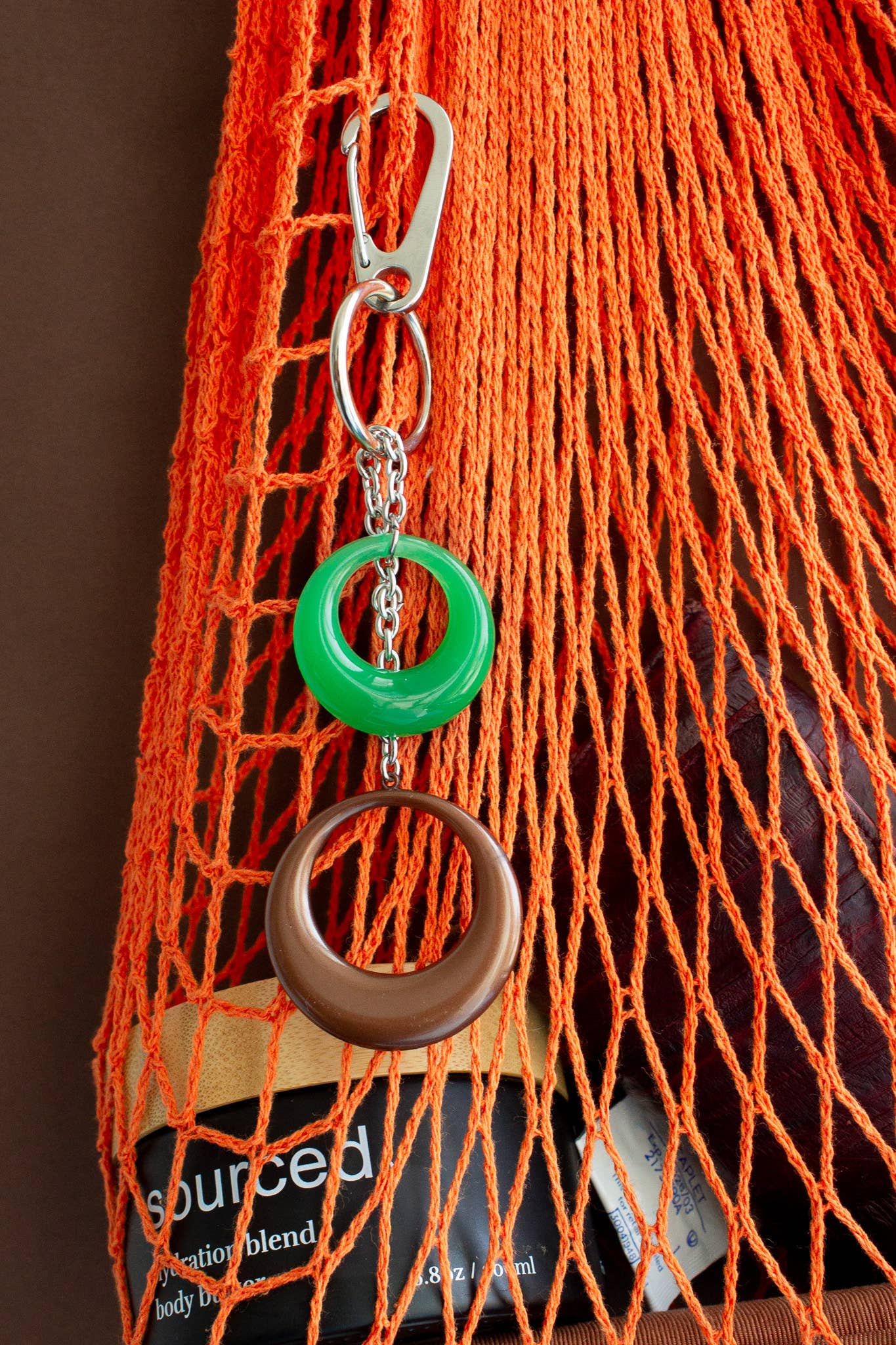 Kiwi Bag Charm & Keychain