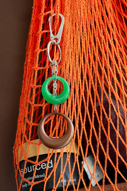 Kiwi Bag Charm & Keychain
