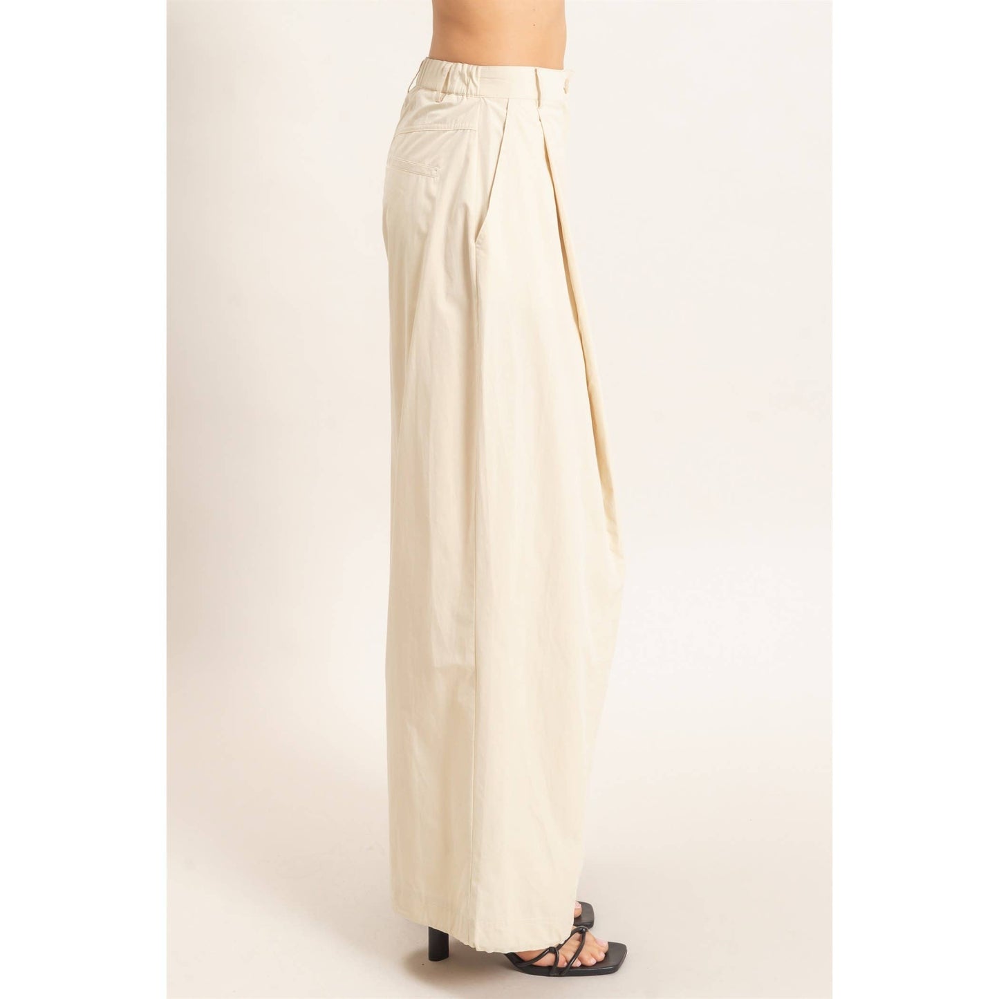 High-Waist Wide-Leg Pants