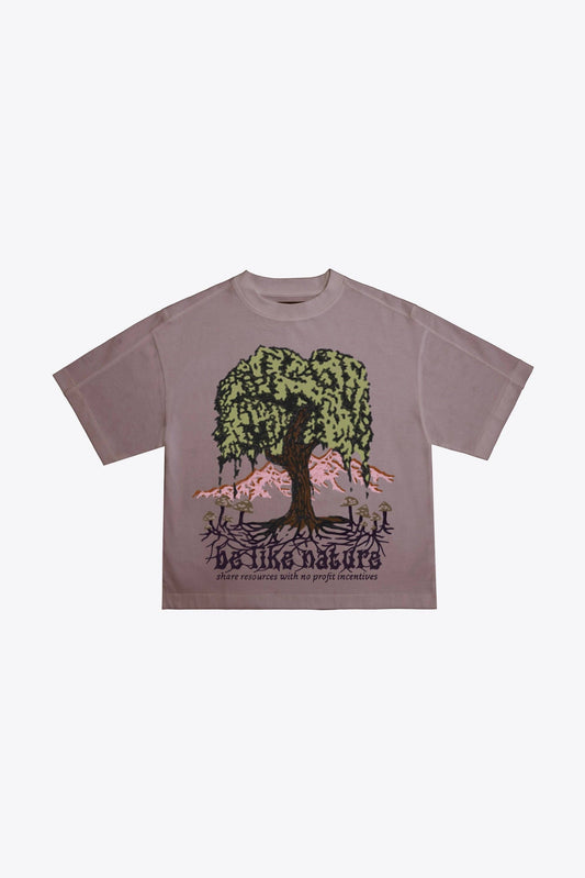 Be Like Nature T-Shirt (Mauve)