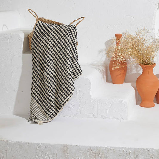 Handloomed Bath Turkish Towels Farmhouse Boho Country Rustic