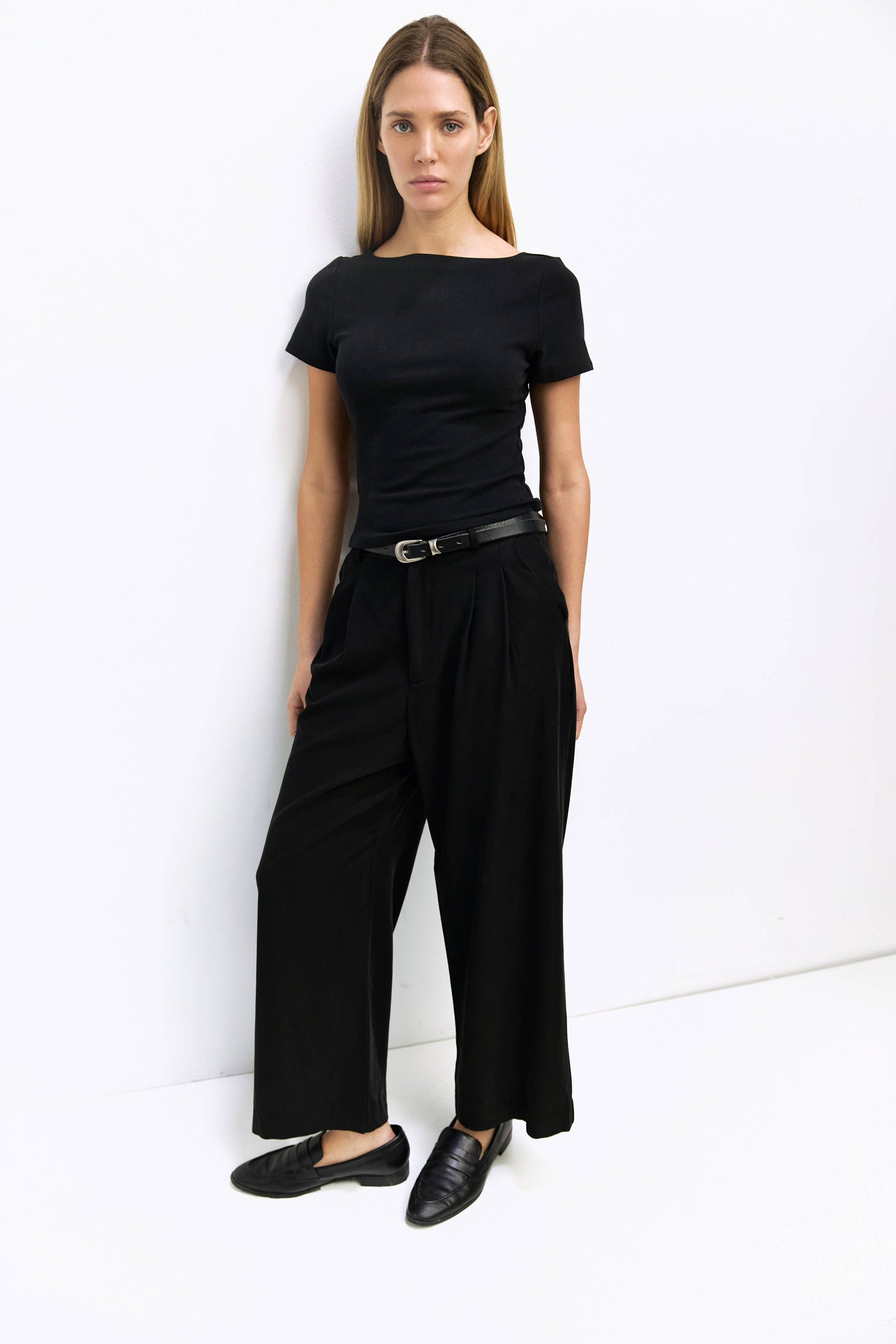 The Breanna Top | Wide Neck Soft Knit Top