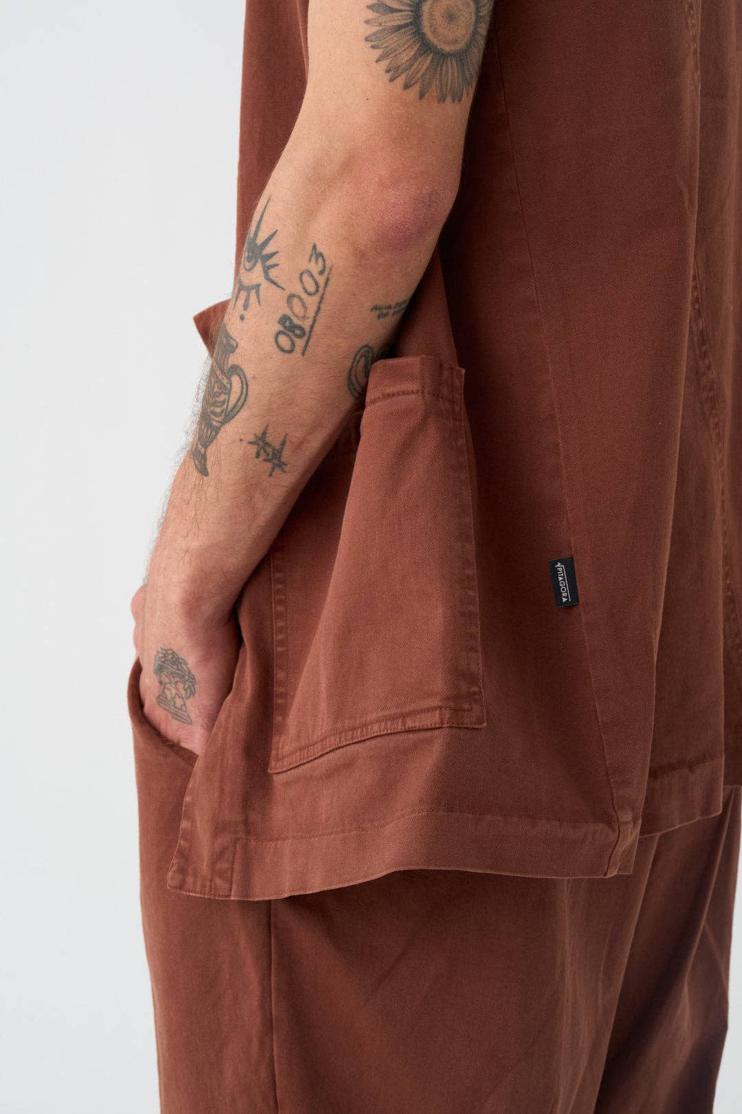 Brown vest