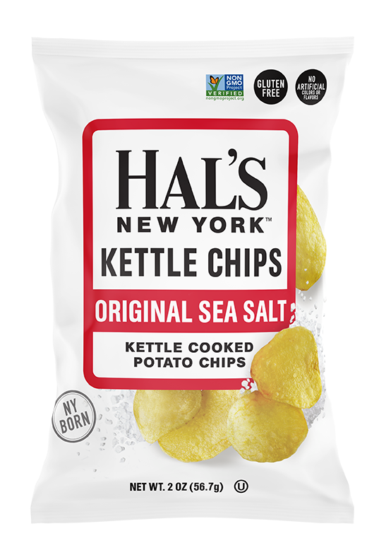 Hals NY Original Sea Salt Chips, 2 oz