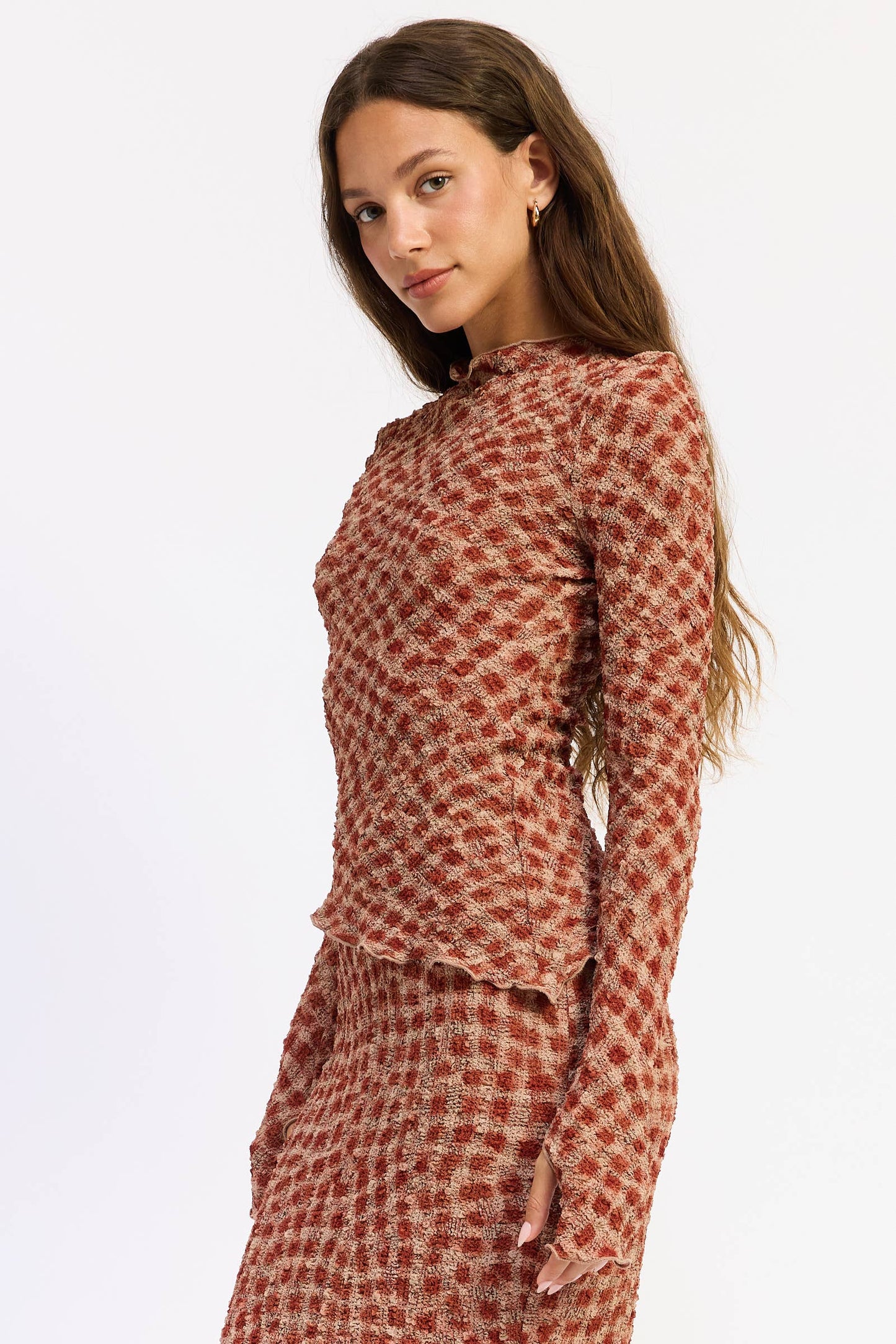 ASYMMETRICAL LONG SLEEVE TOP