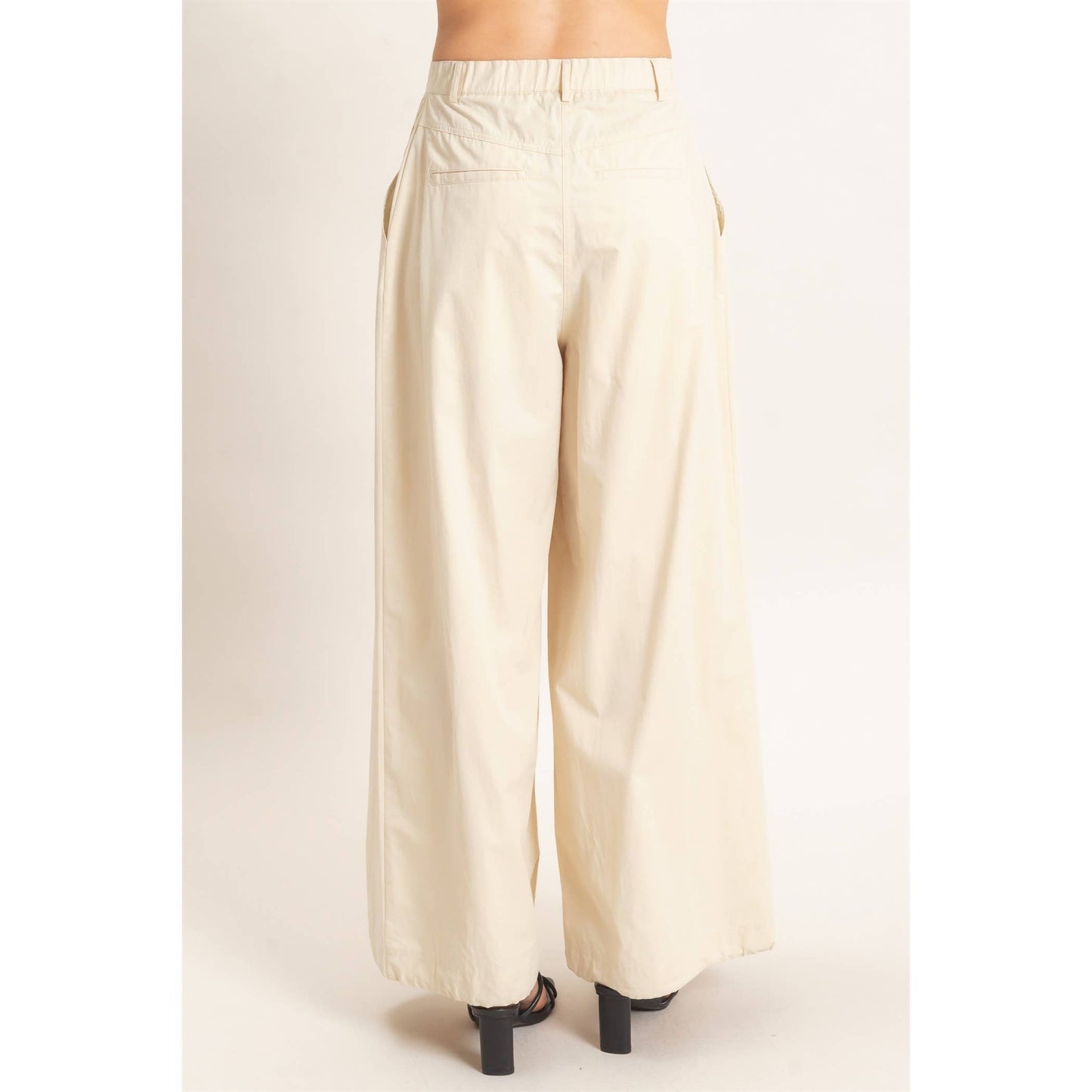 High-Waist Wide-Leg Pants
