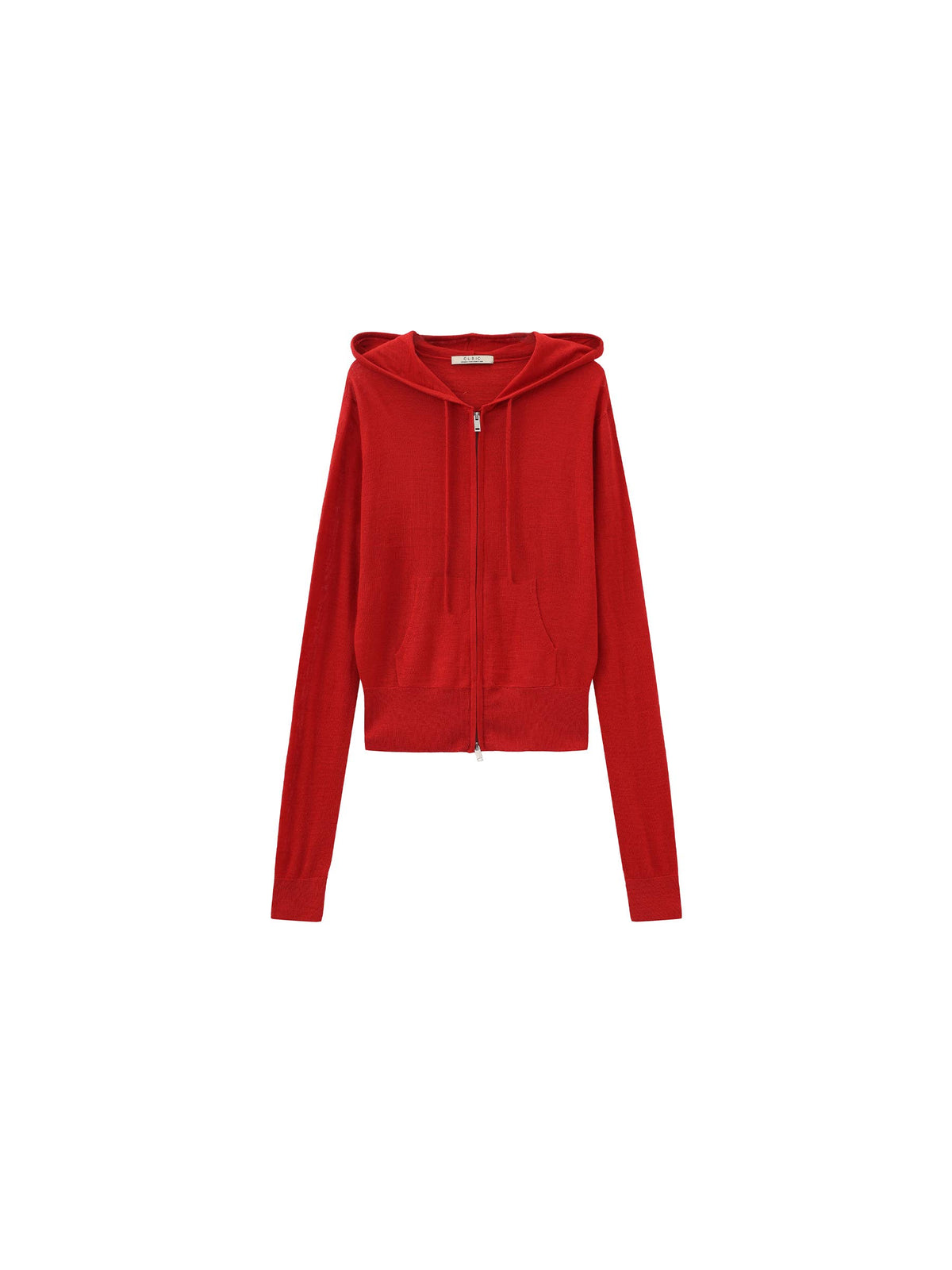 CUBIC Wool Zip-Up Hoodie