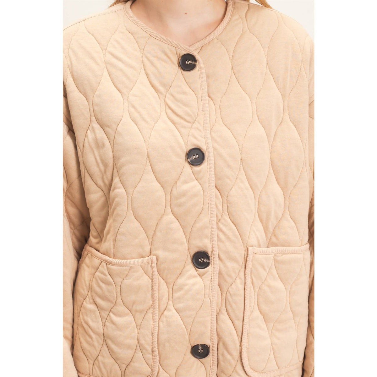 Diamond Quilted Jacket