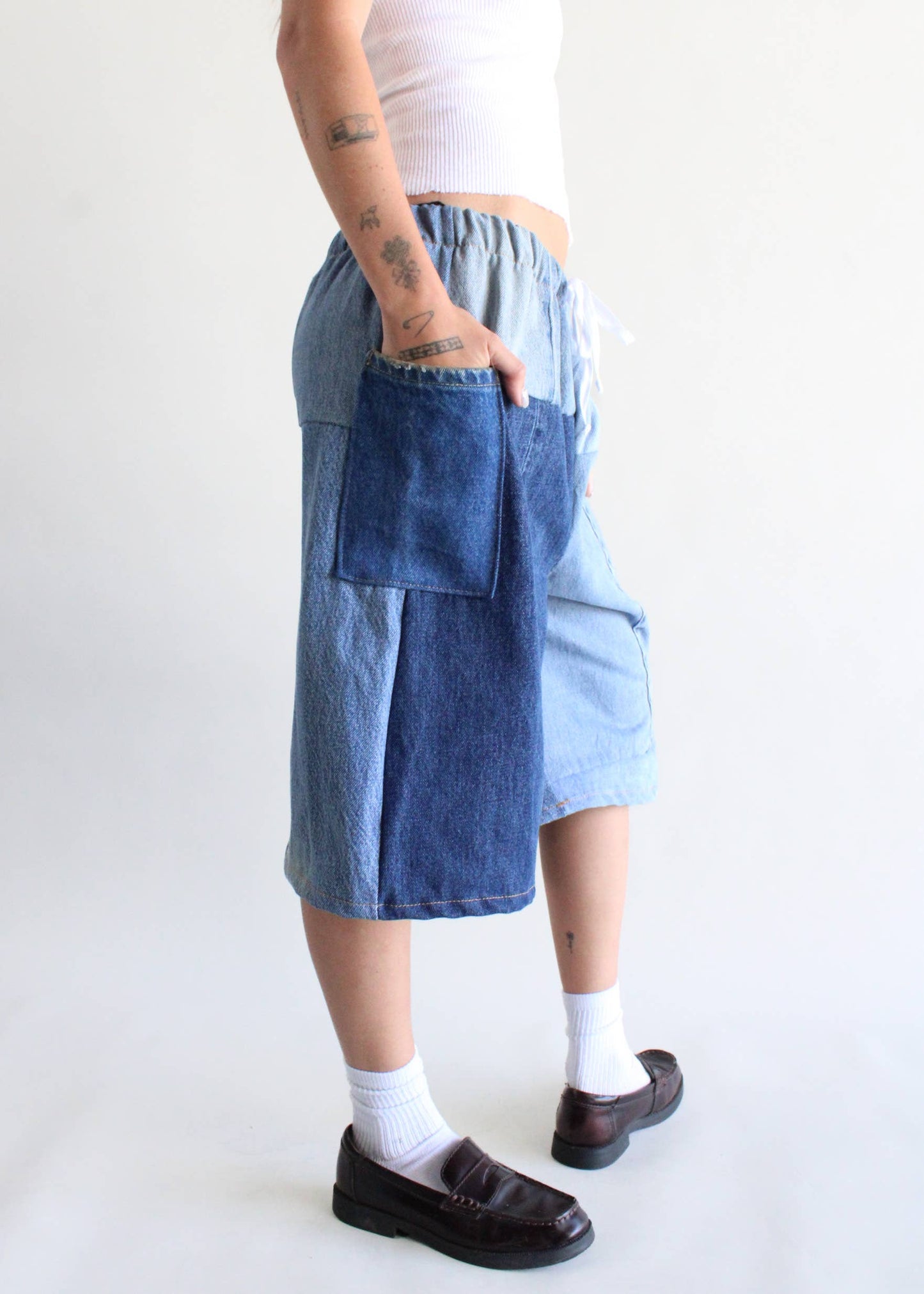 Eco-Denim Wide Leg Jort Bundle