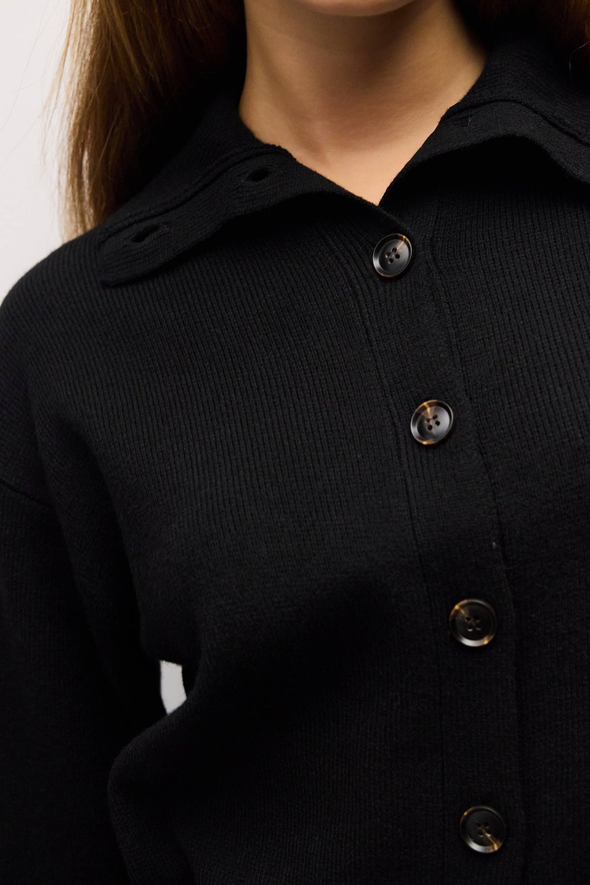 The Olivia Cardigan | Turtleneck Cardigan