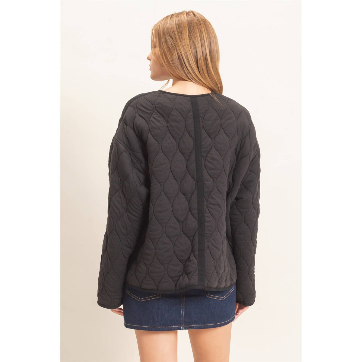 Diamond Quilted Jacket