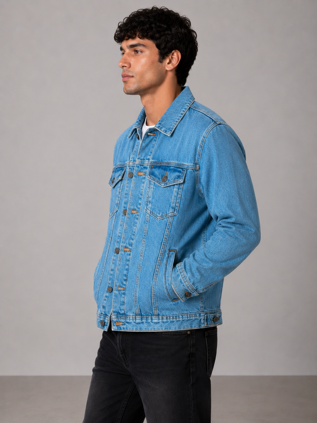 Hawks Bay Men's Classic Denim Jacket
