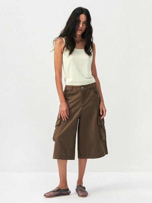 CUBIC 100% Cotton Cargo Culottes