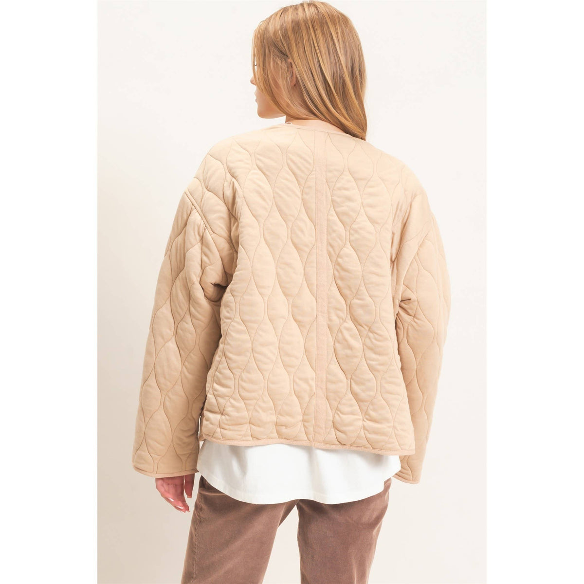 Diamond Quilted Jacket