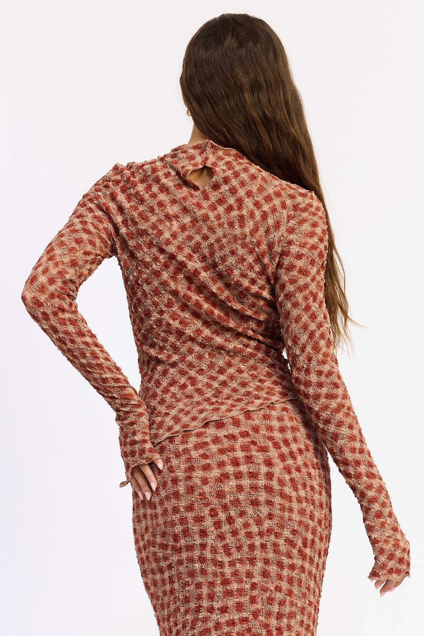 ASYMMETRICAL LONG SLEEVE TOP