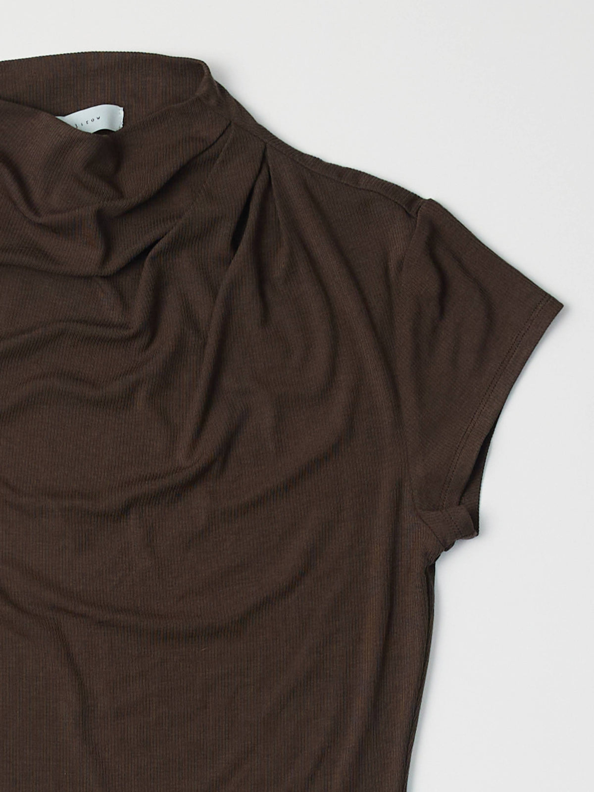 The Marissa Top | Cap Sleeve Mock Cowl Neck Top