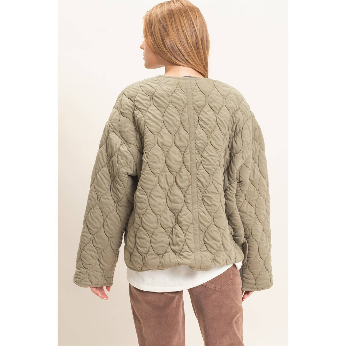 Diamond Quilted Jacket